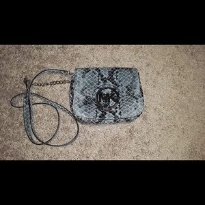 Brand new never used MK small crossbody - blue
